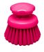 Maya Professional Tools 54154-3 ronde borstel, harde borstelharen, FBK/levensmiddelhygiëne, 125 mm diameter, rood