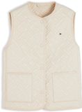 Tommy Hilfiger Dames Bodywarmer Beige Polyester L