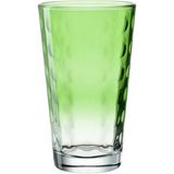 LEONARDO Optic Glas voor zomerdrankjes 540 ml Groen