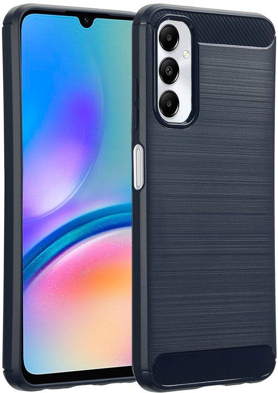 imoshion Brushed Backcover voor de Samsung Galaxy A05s - Donkerblauw