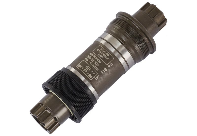 Shimano Trapas Bb-es300 Staal 68 - 126 Octalink Bsa Zwart