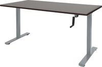 Schaffenburg Zit Sta bureau - Slinger 160x80 logan - alu frame