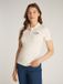 Tommy Hilfiger Script Graphic Korte Mouw Poloshirt Wit L Vrouw
