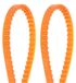 Courroies trapézoïdales MB310 pour machine à coudre, matériau polyuréthane, 6 mm, 4 mm, 1 pièce.