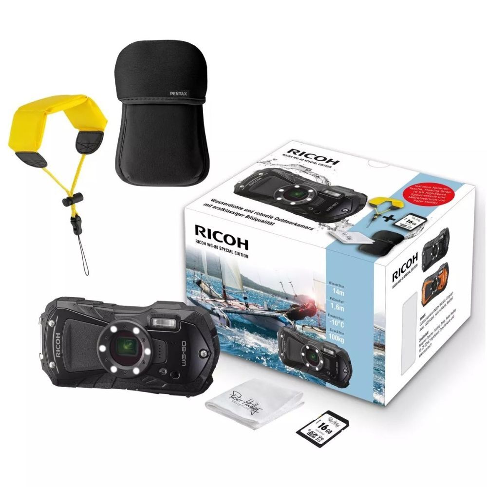 Ricoh Ricoh WG-80 Special Edition met accu, zwart