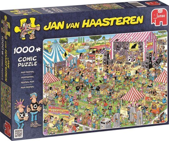 Jumbo Jan van Haasteren Popfestival 1000 stukjes