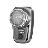 Mini-scheren Mini-scheren draagbaar elektrisch scheerapparaat, elektrisch scheermes voor mannen, mini USB draagbaar elektrisch scheerapparaat waterdicht zakformaat elektrisch scheermes voor thuis, auto, reizen