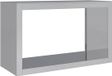 vidaXL Haardhoutrek 100x40x60 cm gegalvaniseerd staal