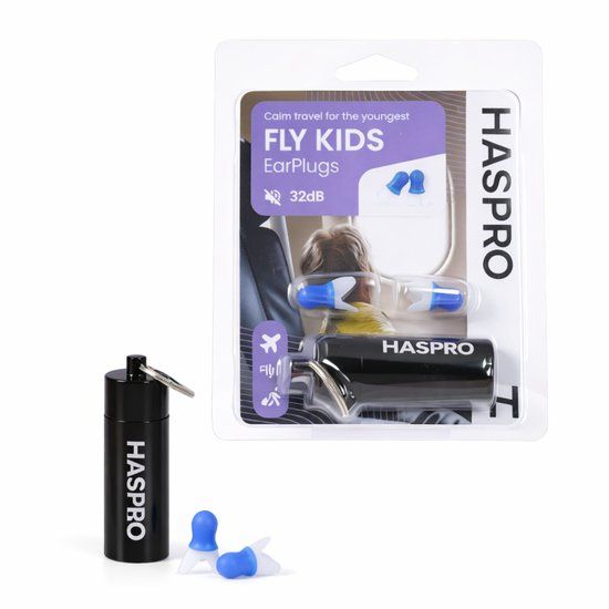 HASPRO Fly Kids Oordopjes – Drukverlagend – SNR 32 dB