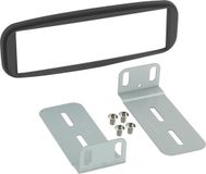 ACV GmbH 1-DIN Paneel geschikt voor Renault Clio (IV (X98) 2012-2016 Kleur: Soft Touch Zwart