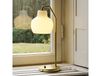 Louis Poulsen Lampe de table VL Ring Crown blanche/laiton E14