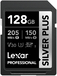 Lexar Professional SILVER PLUS 128GB SDXC UHS-I Class 3 Memory Card