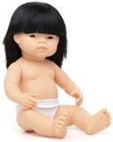 MINILAND Pop - Pop Aziatisch Meisje 38Cm - Met Vanillegeur - 10 Maanden