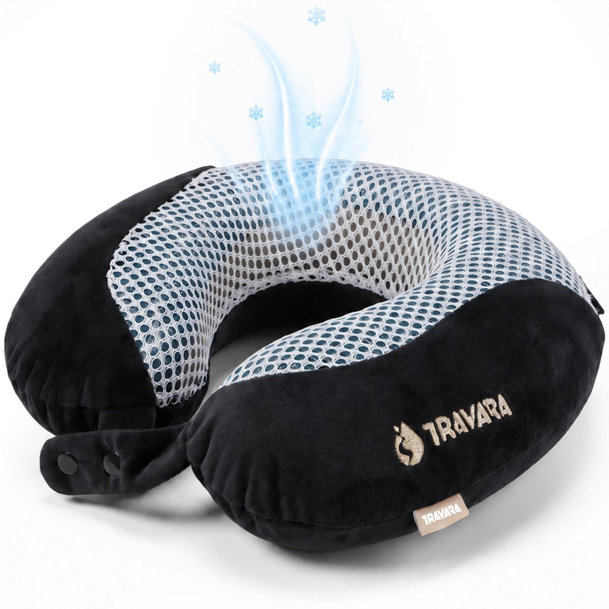 TRAVARA The Glacier - Reiskussen met Koeling - Zwart