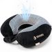 TRAVARA The Glacier - Coussin de voyage avec refroidissement - Noir