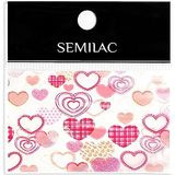 26 Semilac Pink Heart Transfer Tape