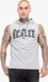 Benlee Darry ärmelloses T-Shirt mit Kapuze Marl Grey/Black-3XL