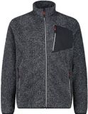 CMP Fleece CMP Mannen S alluminio mel antracite Polyester Fleece Herfst/Winter 2025