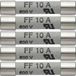 Testo AG 0590 0005 Vervangende zekeringen 10 A/600 V set van 5 reservezekeringen 10 A/600 V