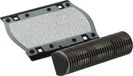 Braun vhbw 1x bloc de coupe, 1x grille compatible avec P90, M-60r, M-90, M-60o, P50, P60, P40, P70, P80 rasoirs - pack combiné noir argent