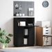 Maison Exclusive - Bureau Optique Chêne Noir 71,5 x 31,5 x 106,5 cm