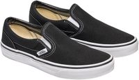Vans Classic Slip-On Sneakers Junior Zwart - Wit