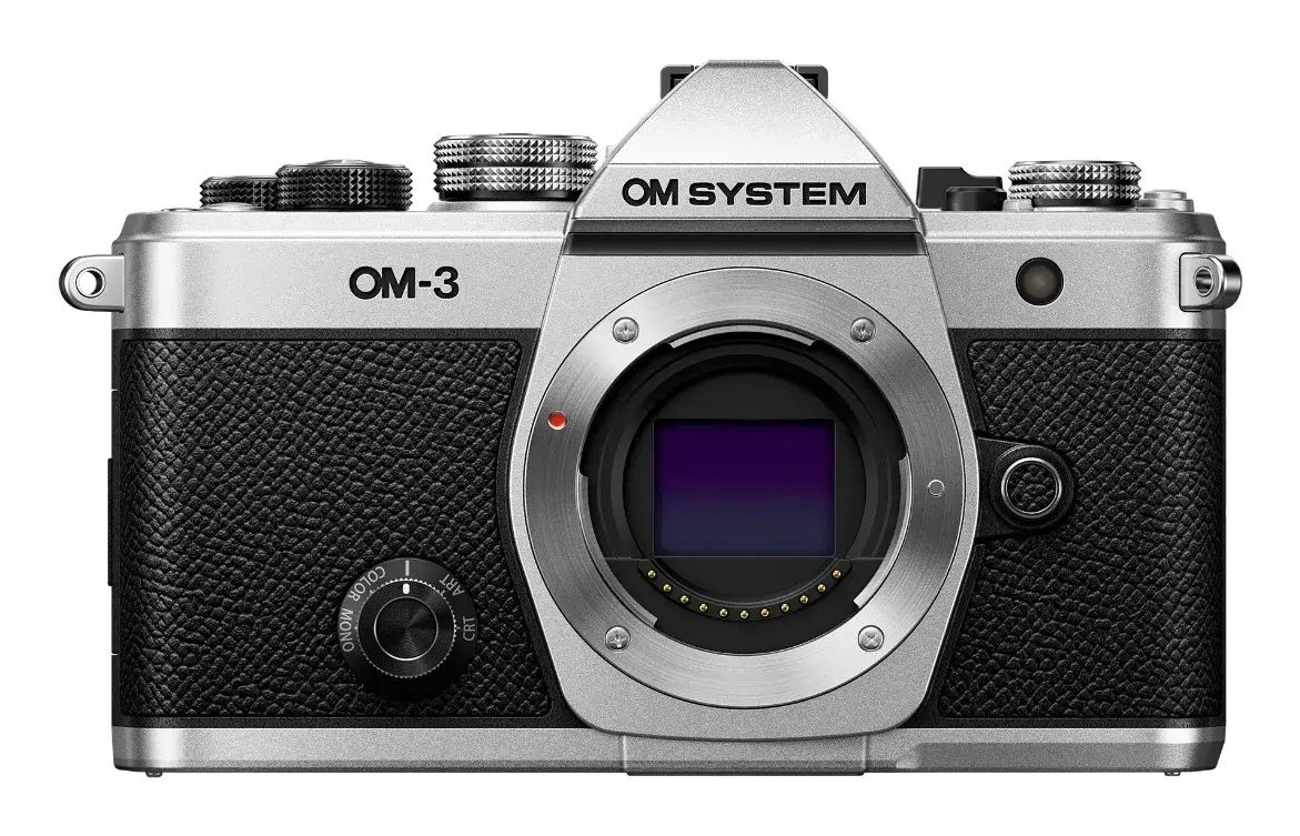 OM Digital Solutions OM-3 MILC Body - 20,4 MP - CMOS - 4K Ultra HD - Zwart, Zilver