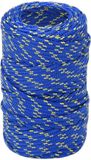 vidaXL - Multifunctioneel touw - 2 mm - 50 m - Blauw - PP