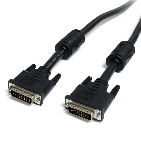 StarTech.com 6 ft DVI-I Dual Link Digital Analog Monitor Cable M/M - DVIIDMM6