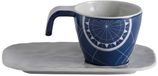 Marine Business Pacific Koffie Set 80ml 6 Eenheden Transparant