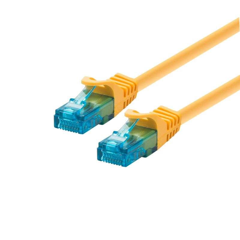 LOGON TCU55U0015Y - Netwerkkabel - Cat5e - 1.5m - Geel