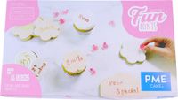 PME Fun Fonts - Koekjes & Cupcakes Collectie 3 - Roze