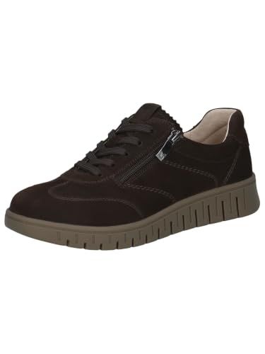 Caprice Dames Sneaker 9-23761-46 Bruin Leer H-breedte Maat 38 EU