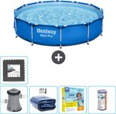 Bestway Rond Steel Pro Zwembad - 366 x 76 cm - Blauw