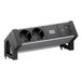 Bachmann DESK2 ALU BLACK 2xCEE7/3, 1xUSB C/C 65W L=0,2m