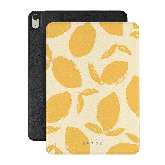 Burga Tablet Case voor de Apple iPad Air 5 (2022) / Air 4 (2020) - Lemon Tart