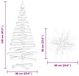 vidaXL KOTKA Kerstboom, 120 cm, massief grenenhout, naturel