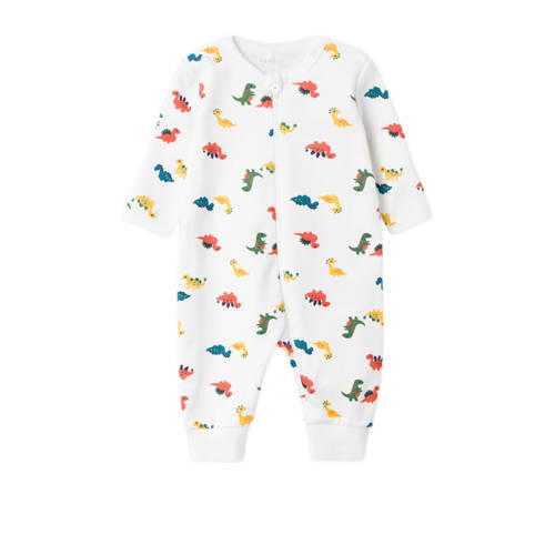 NAME IT NAME IT BABY baby pyjama NBMNIGHTSUIT met all over print wit/multicolor
