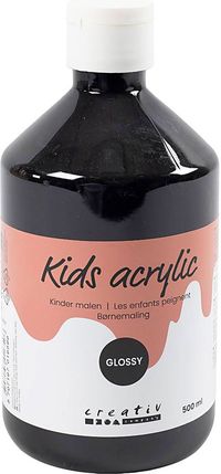A-Color Acrylverf Glossy Zwart 500 ml