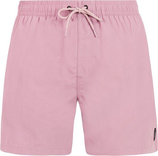 Protest Faster Zwemshort Heren Plum Mauve Effen Regular Fit