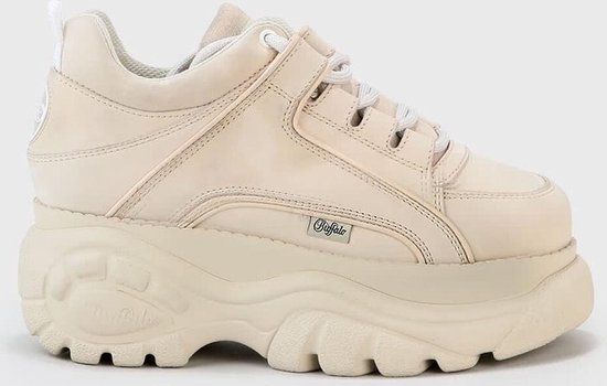 Buffalo London 1339-14 2.0 Lage Sneakers Dames - Maat 39 - Beige