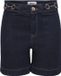 ONLY - ONLMADISON HW BUCKLE DNM SHORTS SIJI - Meisjes - Bermuda shorts - XS - Katoen/Polyester/Elastaan - Dark Blue Denim