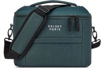 Delsey Brochant 3 Beautycase – 15L – 0,6 kg – Gerecycled rPET – Waterafstotend – Smart Sleeve – Pine Green