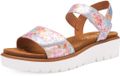 ara Sandaal Bilbao multi Vrouwen Platte sandalen Leer Klittenband 41