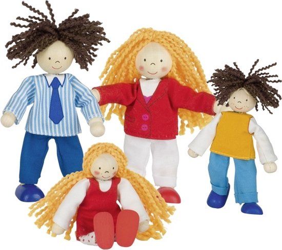 Goki De Poppenhuis Familie - Multi