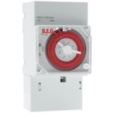 BEG Luxomat Horloge programmable | Rail DIN IP20 | Contact wissel