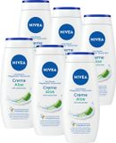 NIVEA Creme Aloë Vera Douchecrème - 6 x 250 ml