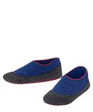 FALKE Cosyshoe Noppen op de zool wol huissokken kinderen blauw - maat 37-38
