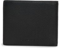 Tommy Hilfiger Portemonnee van leer, unisex, zwart