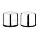 Jumbo Zout en Peper Set 60X70mm RVS Shaker Pot Restaurant